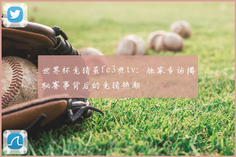 世界杯竞猜虽fc3典tv：独家专访揭秘赛事背后的竞猜热潮