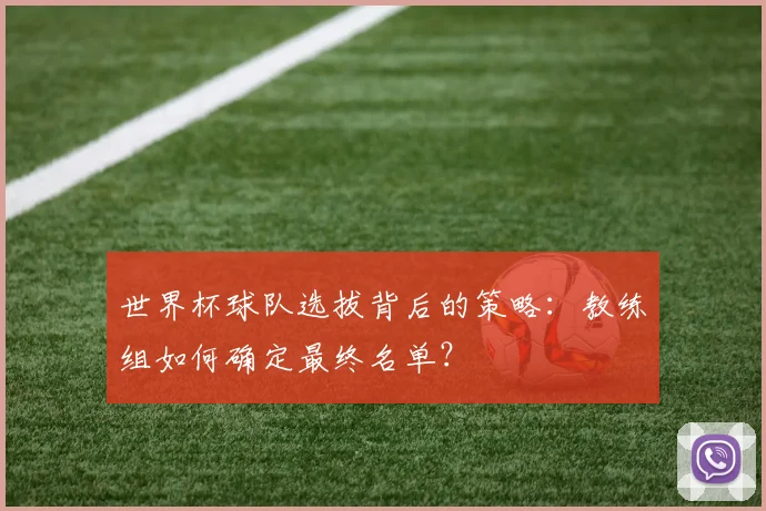 世界杯球队选拔背后的策略：教练组如何确定最终名单？